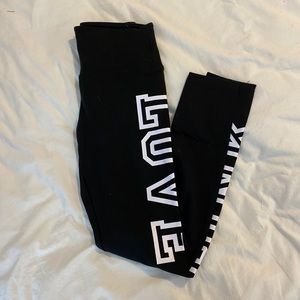 VS Pink Yoga Leggings
